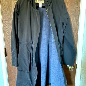 Prairie Underground Rain Cloak Black Large